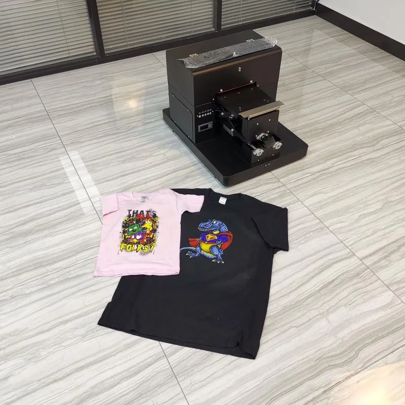 Mini A4 DTG Inkjet Printer For T Shirts And Preppy Clothes